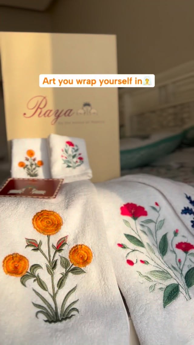 Not just your regular towels but Indian 